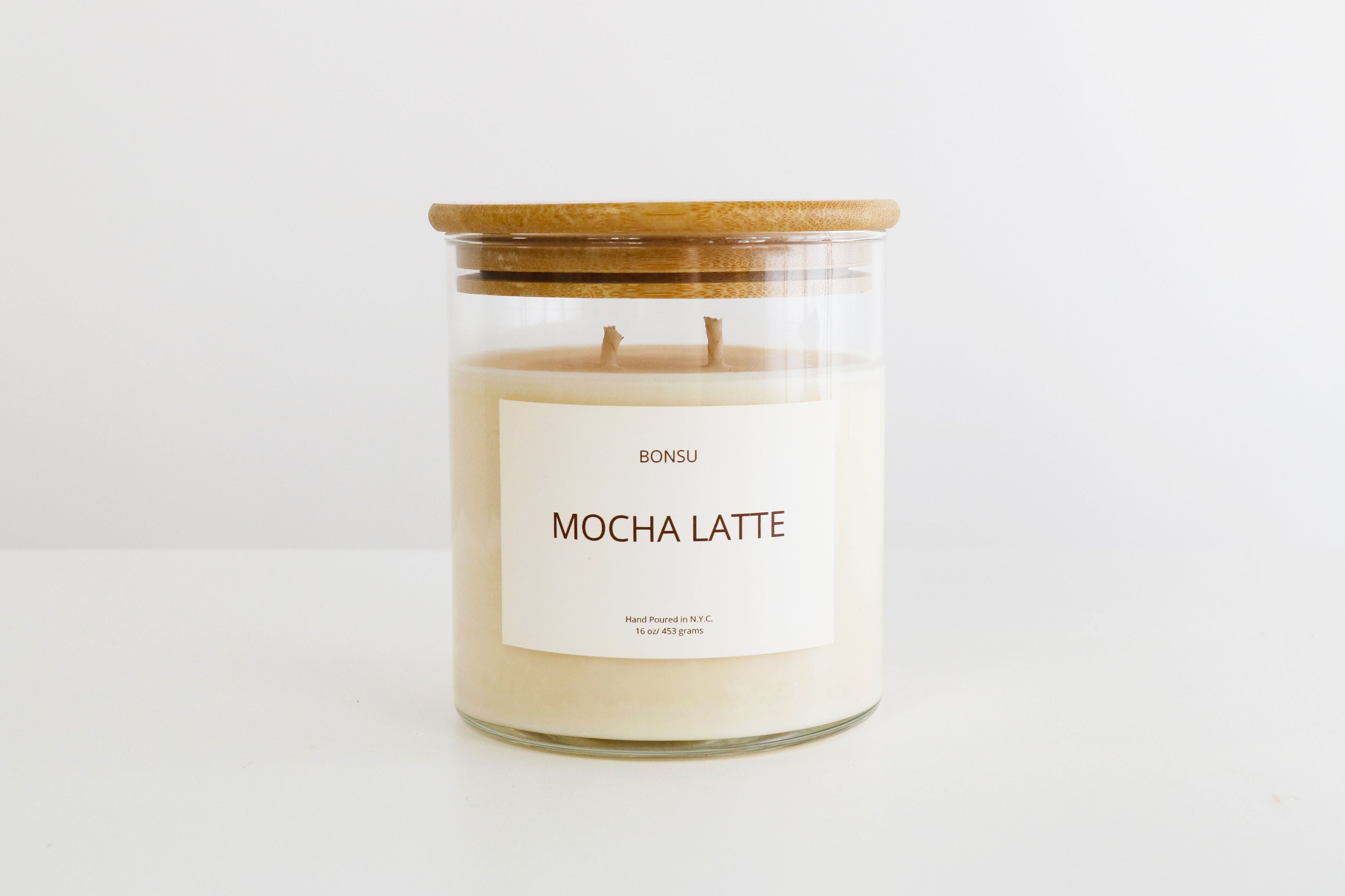 Mocha Mint Capuchino 6 oz Coffee Cup - Soy Candle