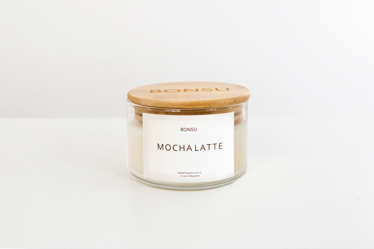 MOCHA LATTE- 12 oz. Soy Candle